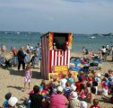 Punch & Judy show on the beach